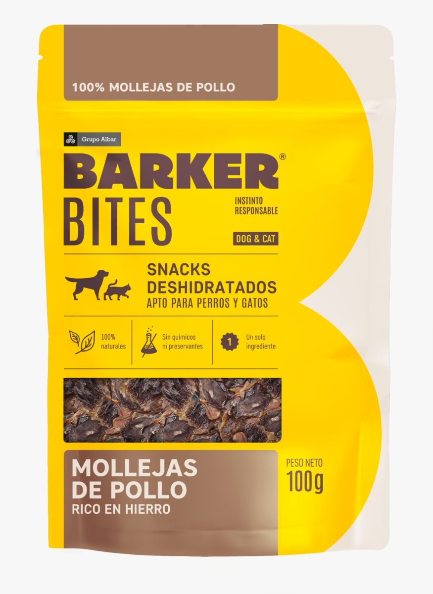 Snack de Molleja de Pollo BARKER