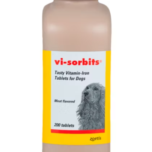VISORBITS Suplemento Vitamínico para Perros - 200 tabletas