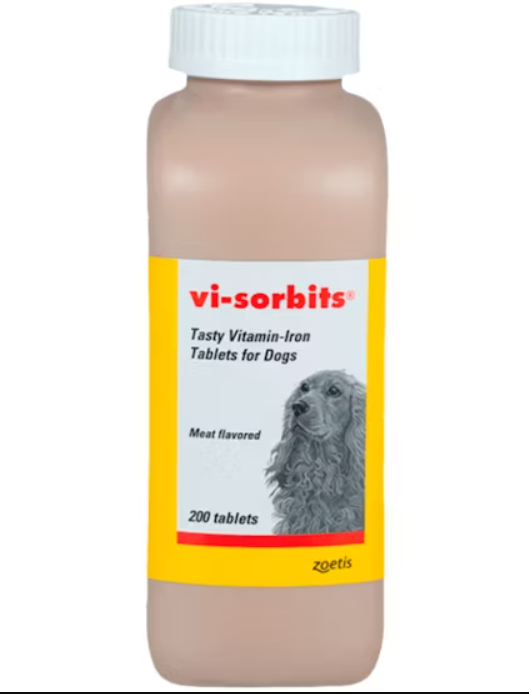 VISORBITS Suplemento Vitamínico para Perros - 200 tabletas