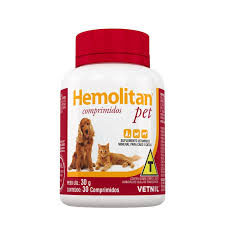 Hemolitan Pet / Frasco por 30 tbs