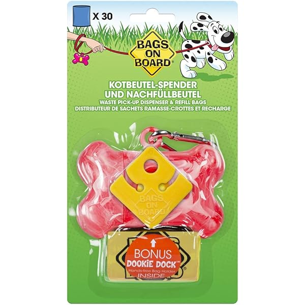 Bags on Board - Dispensador para bolsas de excrementos.