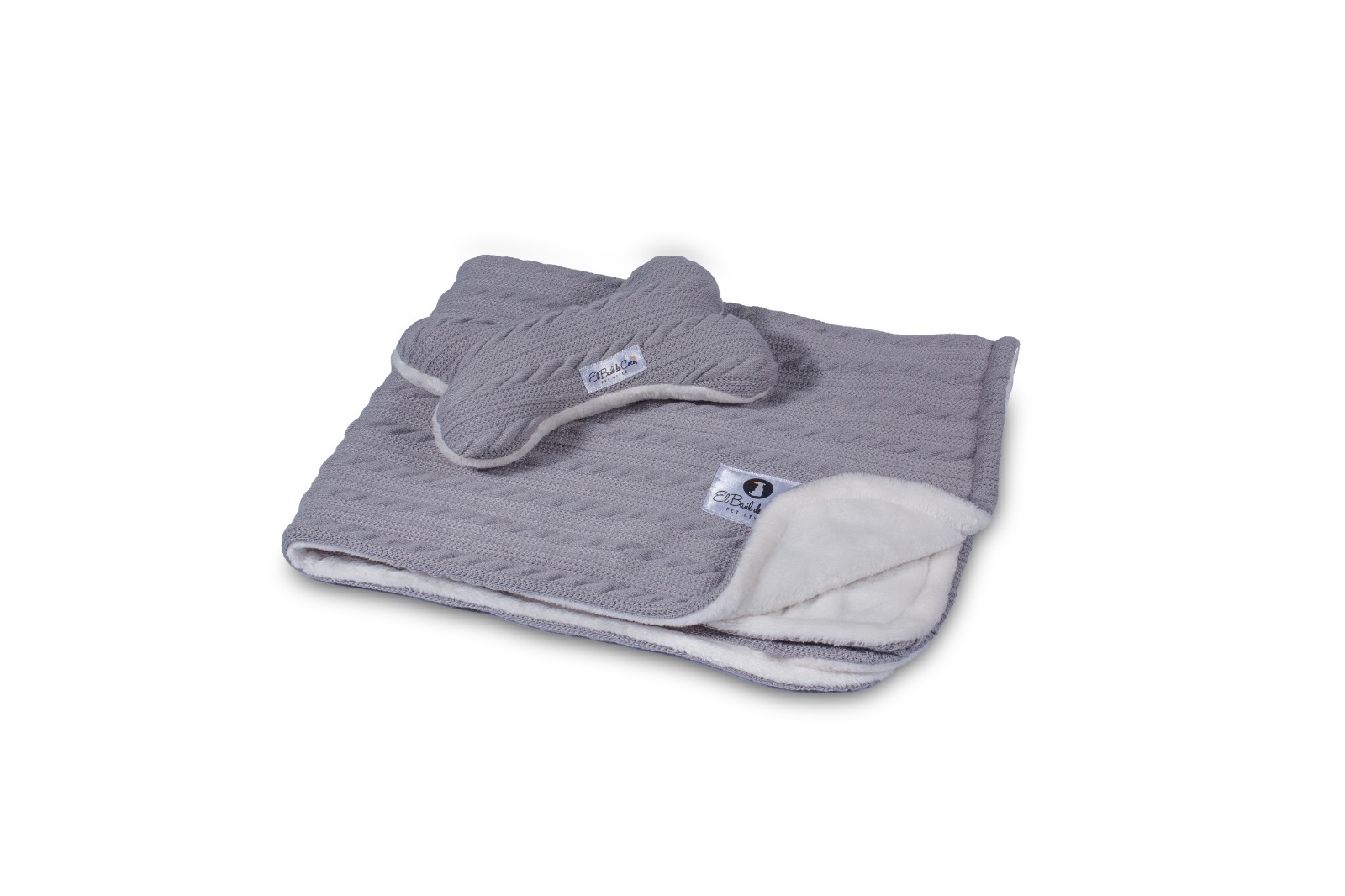 Manta Little Warmy Gris Claro